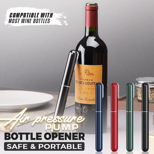 🍷✨ Druckluft-Flaschenöffner – Perfekter Wein ohne Korkreste! ✨😊 Einfach & kraftvoll, für unvergessliche Genussmomente. ♻️ Langlebig & nachhaltig.