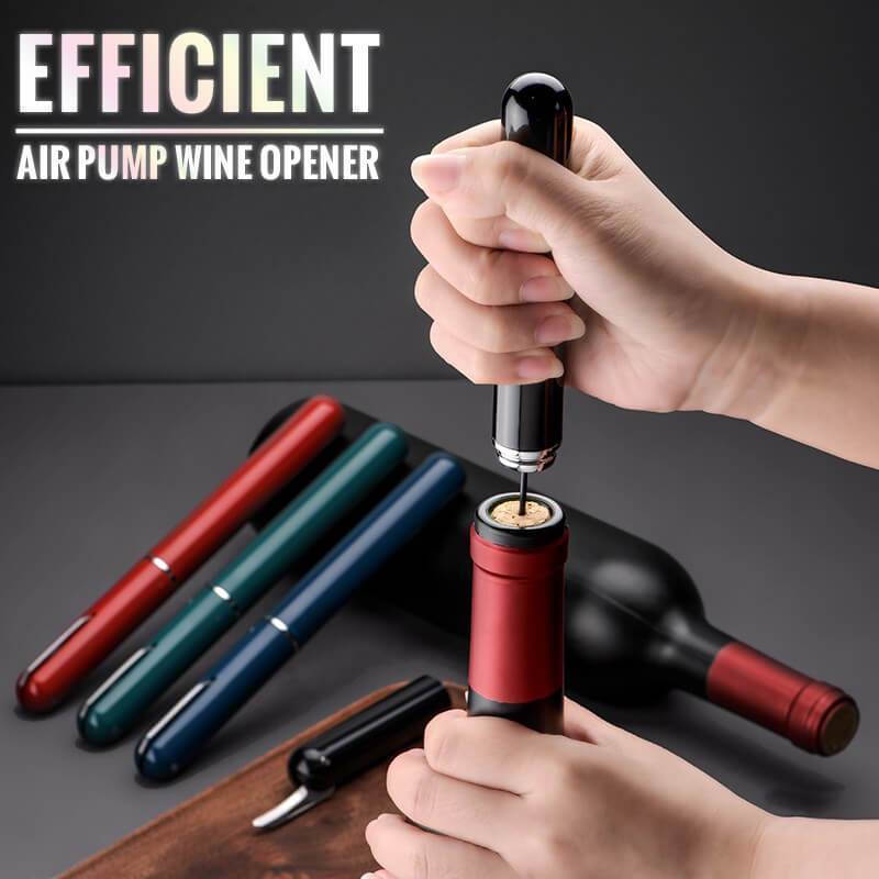 🍷✨ Druckluft-Flaschenöffner – Perfekter Wein ohne Korkreste! ✨😊 Einfach & kraftvoll, für unvergessliche Genussmomente. ♻️ Langlebig & nachhaltig.