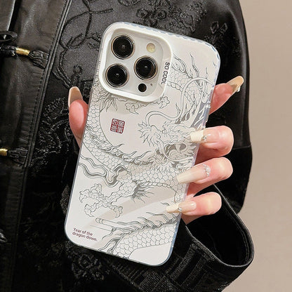 Laser Glücksdrachen-Handyhülle für iPhone