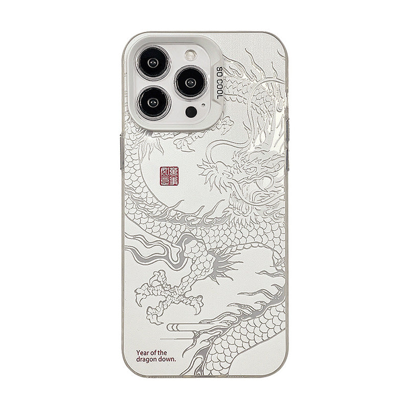 Laser Glücksdrachen-Handyhülle für iPhone