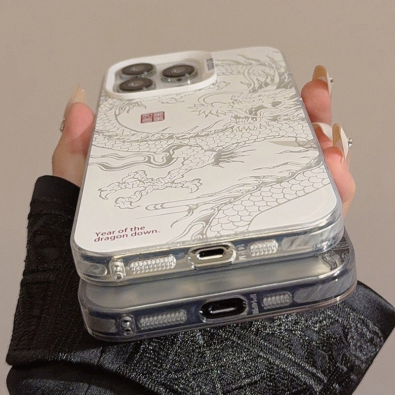 Laser Glücksdrachen-Handyhülle für iPhone