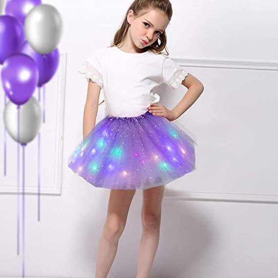 💕Heißer Verkauf 49 % Rabatt🌸✨Magischer & leuchtender LED-Tutu-Rock✨