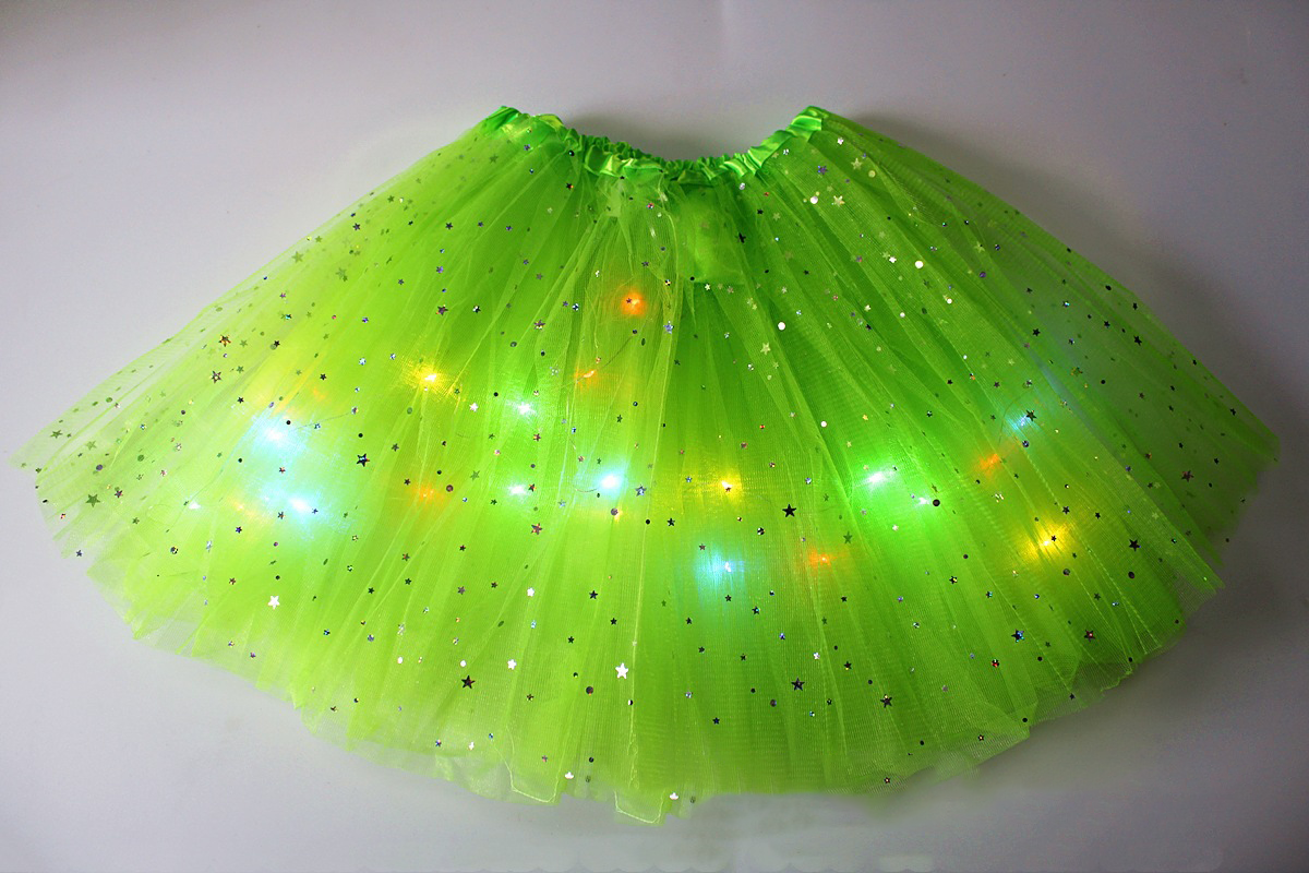 💕Heißer Verkauf 49 % Rabatt🌸✨Magischer & leuchtender LED-Tutu-Rock✨