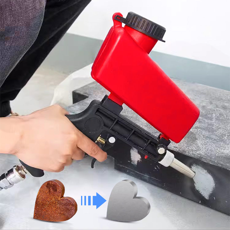 🔧Tragbare pneumatische Hand-Sandstrahlpistole🔧