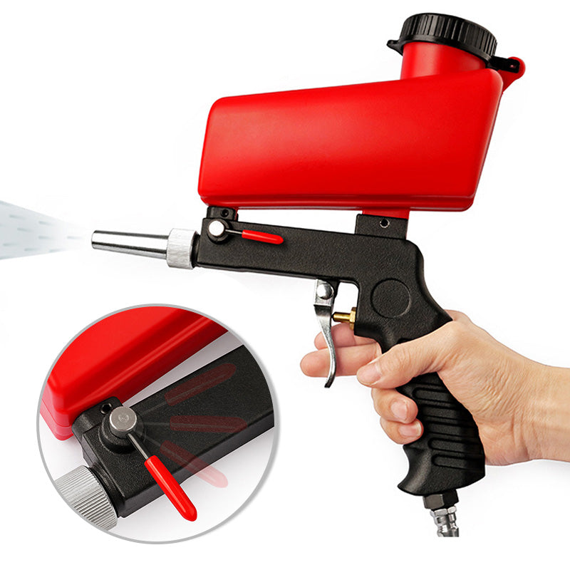 🔧Tragbare pneumatische Hand-Sandstrahlpistole🔧
