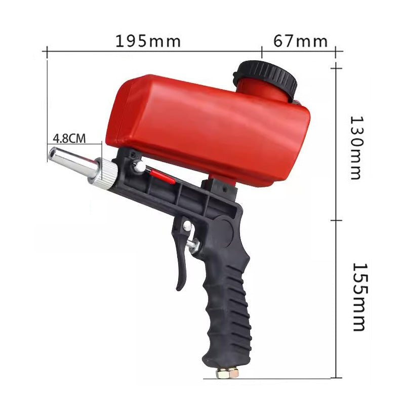 🔧Tragbare pneumatische Hand-Sandstrahlpistole🔧