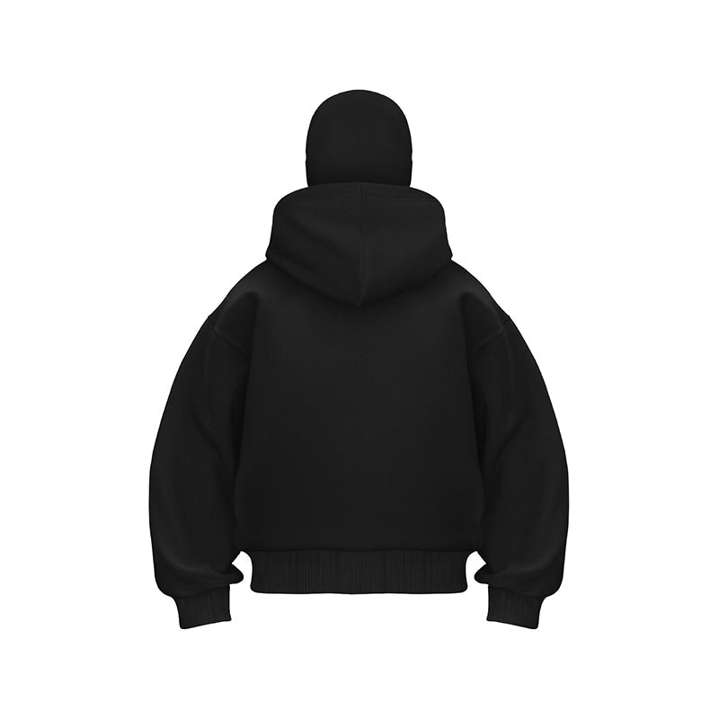 Ninja-Kapuzenpullover mit Reißverschluss für Männer und Frauen