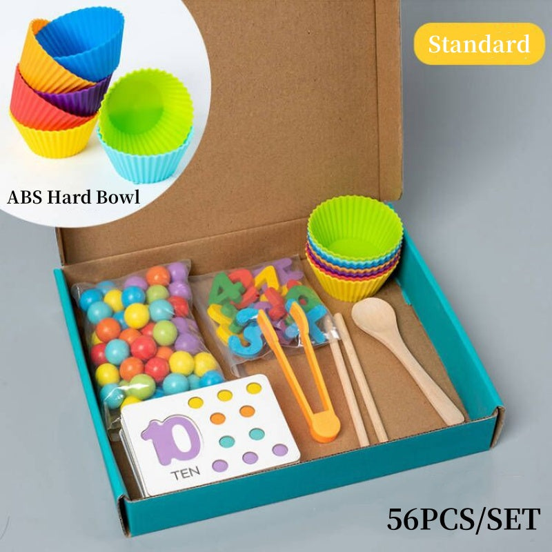 🔥🪀FLASH SALE! 50% OFF TODAY ONLY🔥🏅Montessori Clip Bead Math Toy Set