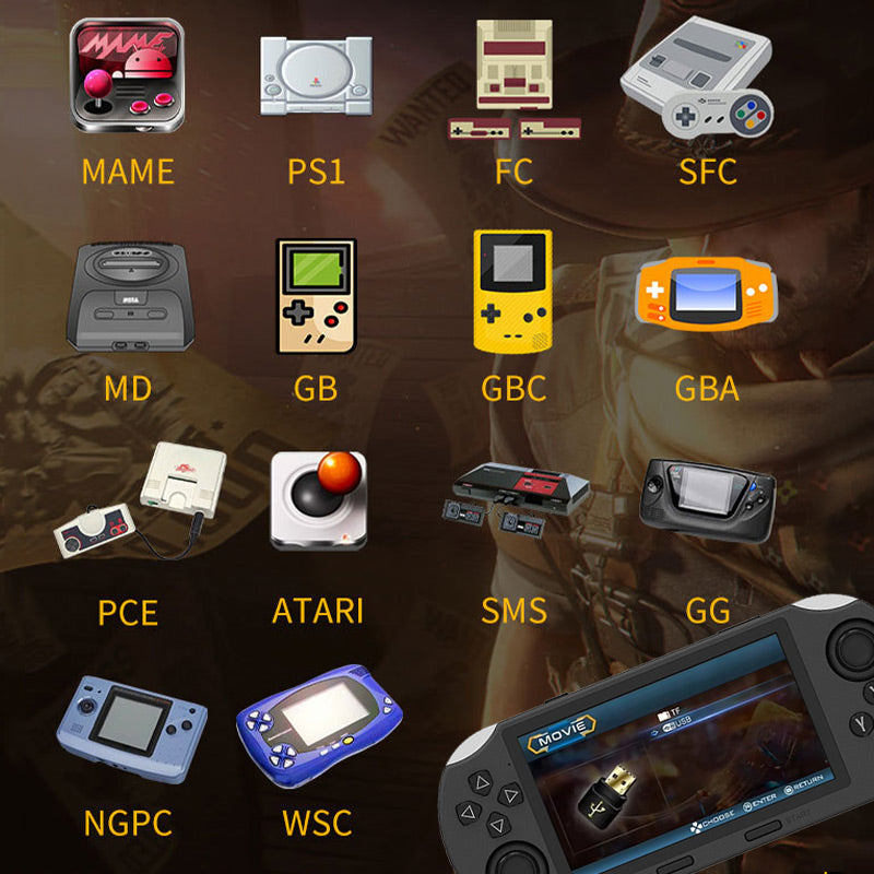 ⏳Begrenzte Zeit 50% Rabatt💥SF3000 Handheld – 4.5" HD-Screen & 20'000+ Klassiker! 🌟