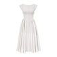 🤍Rein und elegant wie ein Engel🪽💞Elegantes Midikleid mit fließendem Korsett💞