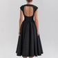 🤍Rein und elegant wie ein Engel🪽💞Elegantes Midikleid mit fließendem Korsett💞