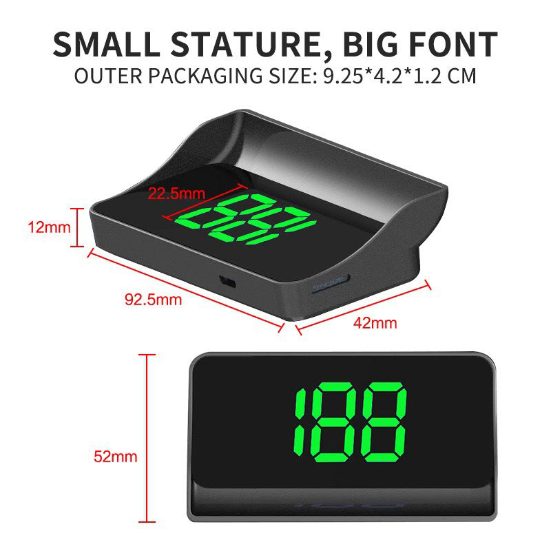 🔥Neuheiten 50 % RABATT🎁💥Begleitung für sicheres Fahren💥Tachometer mit Head-up-Display