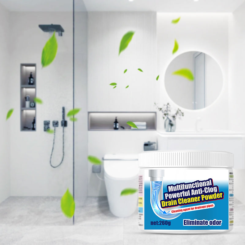 🫧🚽Multifunktionales, leistungsstarkes Abflussreinigerpulver gegen Verstopfungen🫧