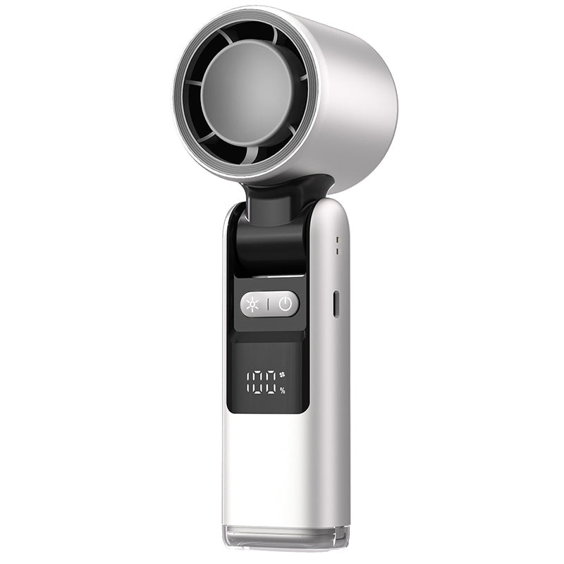 ☀️ Sommerangebot 50 % Rabatt🔥Multifunktionaler tragbarer Hand-Turbo-Eiskühlventilator | AC-ähnliche Gel-Pad-Technologie, 5 Gänge