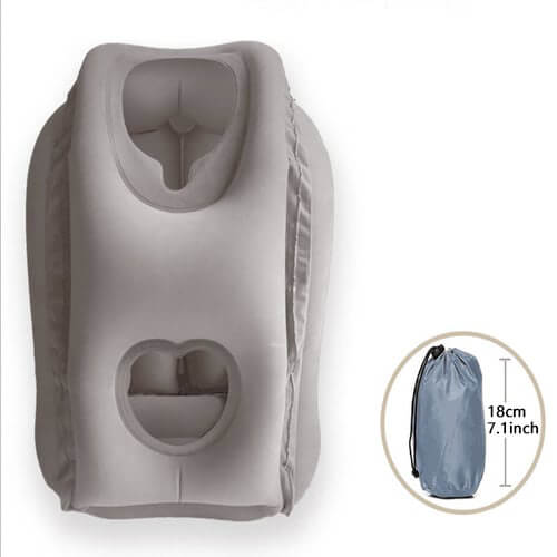 🔥50 % RABATT🌬️✈️😴 Tragbares, aufblasbares, ergonomisches Reisekissen: Genießen Sie jederzeit und überall einen angenehmen Schlaf 🧳💤