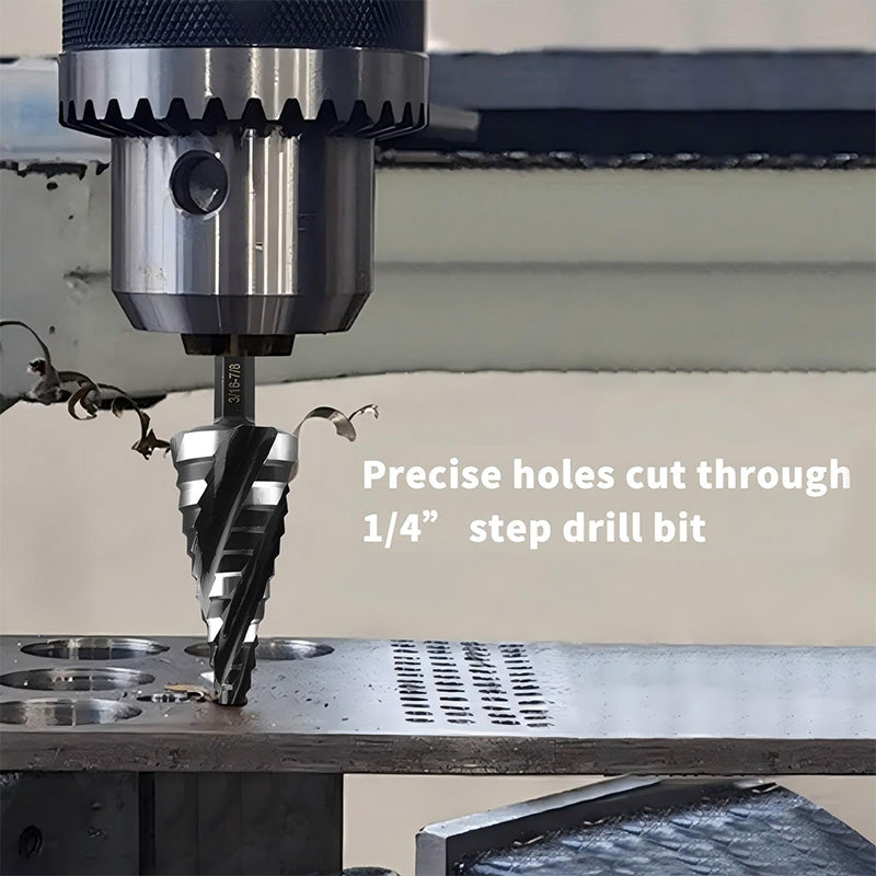 🧰5-tlg. HSS-Stufenbohrer-Set für Metall
