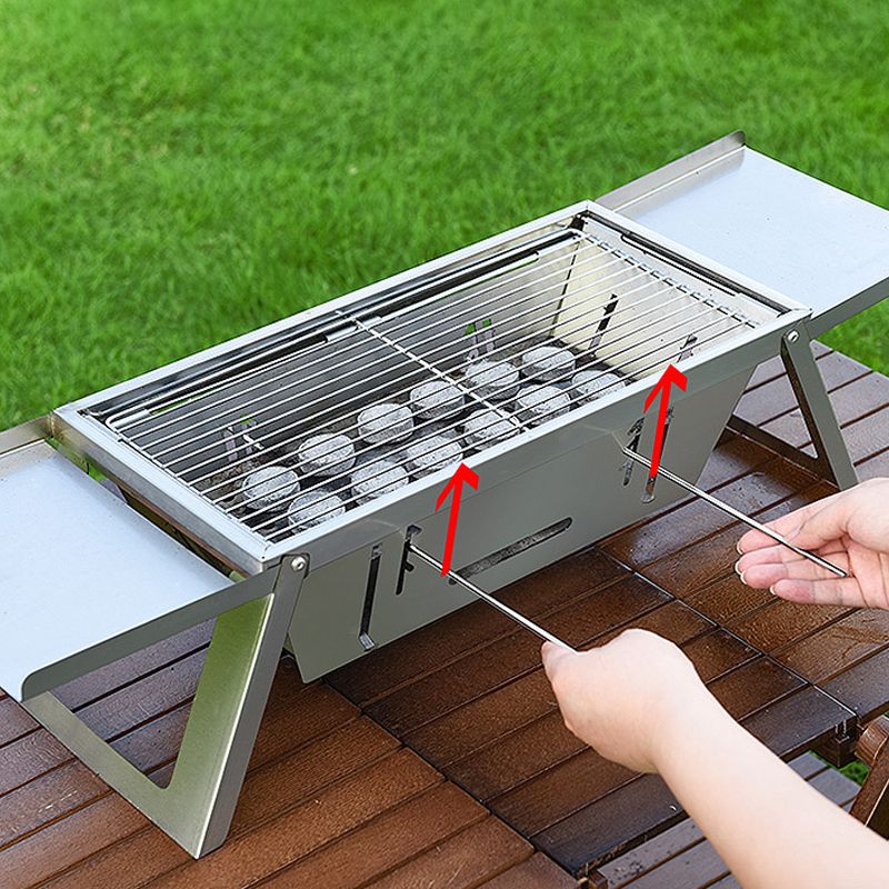 ⏳ Begrenzte Zeit 50% Rabatt! 💥Edelstahl Klappgrill für den Außenbereich
