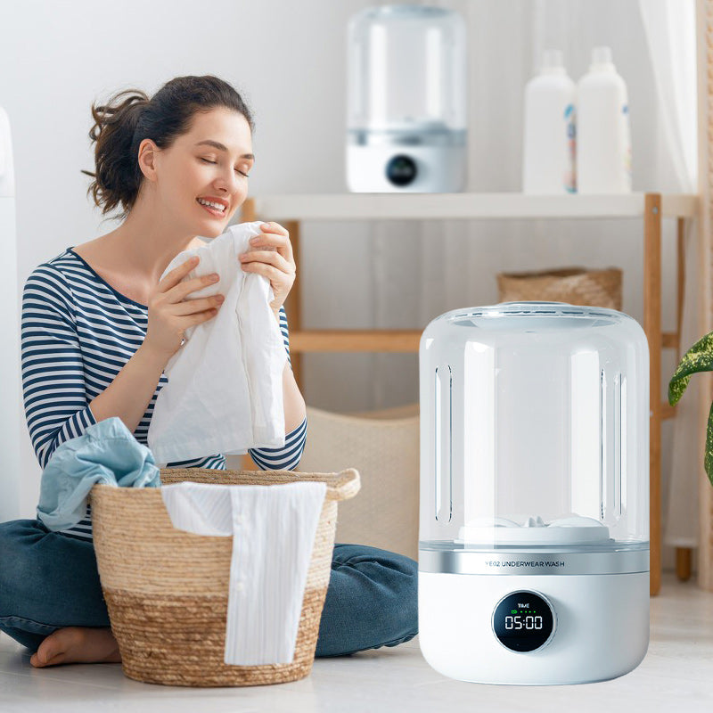 ⭐Tragbare, wiederaufladbare Mini-Waschmaschine für Unterwäsche