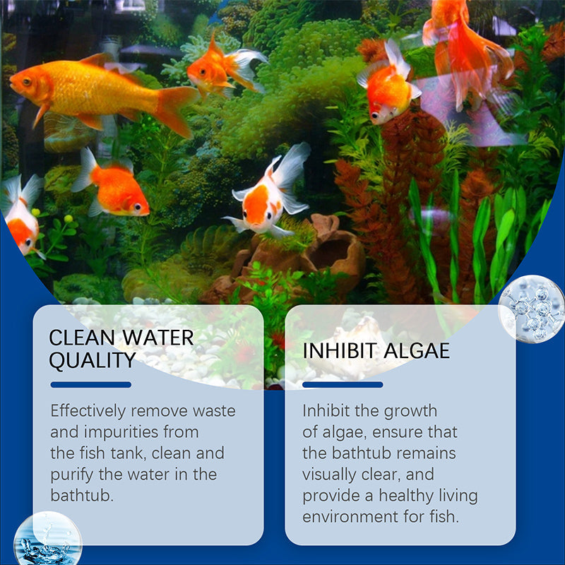🐟Fischbecken Wasser Leistungsstarke Reinigung🪸