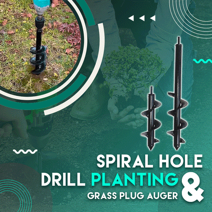 SPIRALLOCHBOHRER SCHLANGENBOHRER FR GARTENPFLANZEN