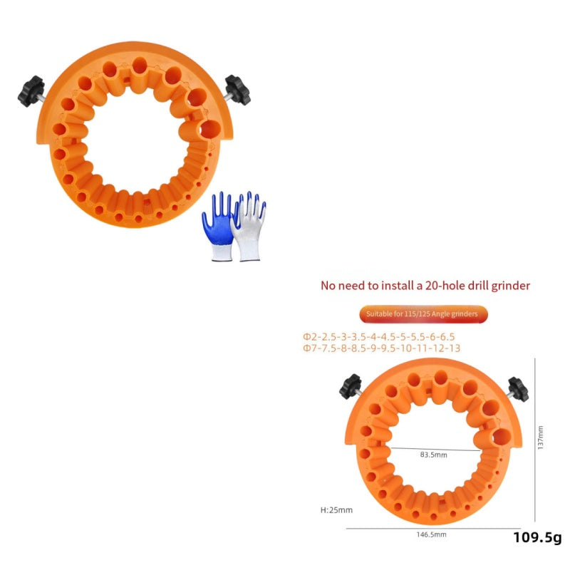 🔥Neue heiße Selling🔥🪛 Mehrzweck-Bohrerschärfer für Winkelschleifer