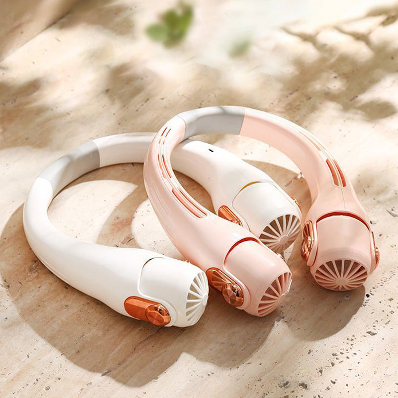 🍃🍃 54% Rabatt für eine begrenzte Dauer 🌪️  geräuscharmer für den Sommer Tragbarer Nackenlüfter
