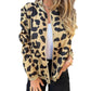 🎉🎉Reißverschlussjacke mit Leopardenmuster für Damen🍃🍃