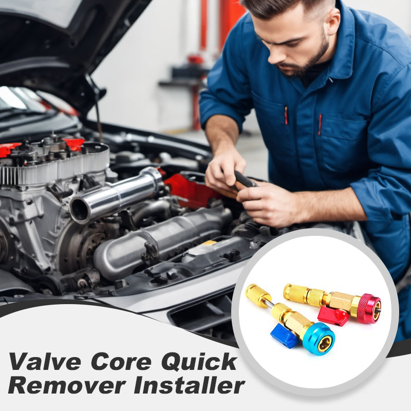 🔧⏰ 60% RABATT! R134a Ventileinsatz-Ausbau- und Reparaturwerkzeug-Set – Für KFZ-Klimaanlagen-Wartung & Reparatur ✨