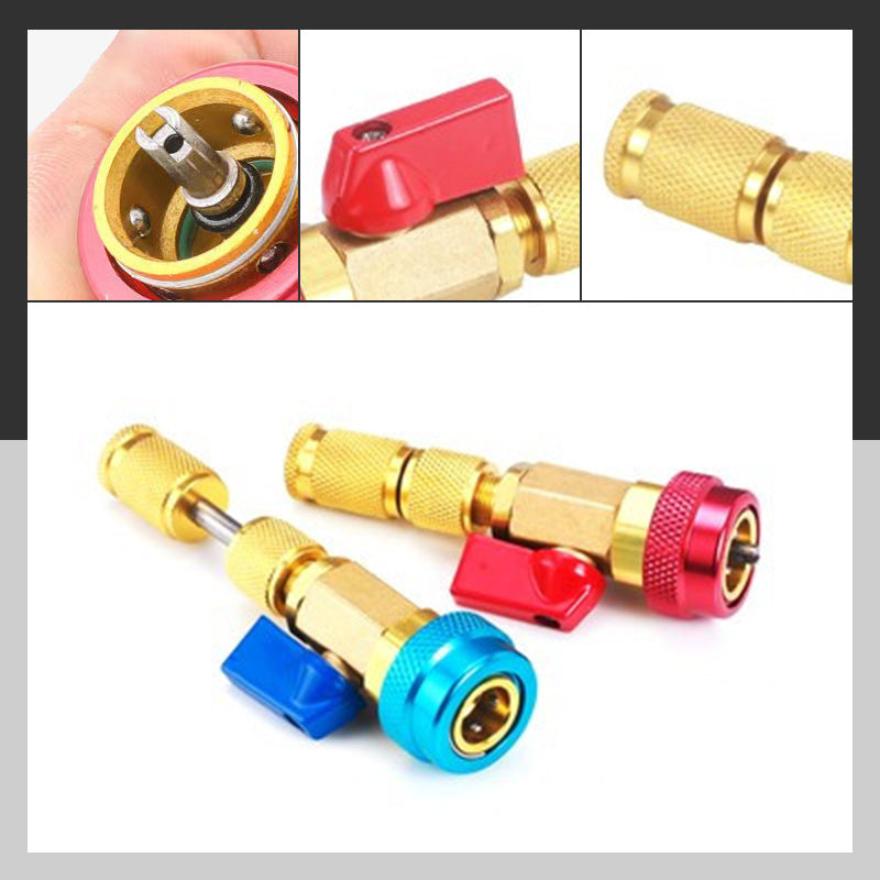 🔧⏰ 60% RABATT! R134a Ventileinsatz-Ausbau- und Reparaturwerkzeug-Set – Für KFZ-Klimaanlagen-Wartung & Reparatur ✨
