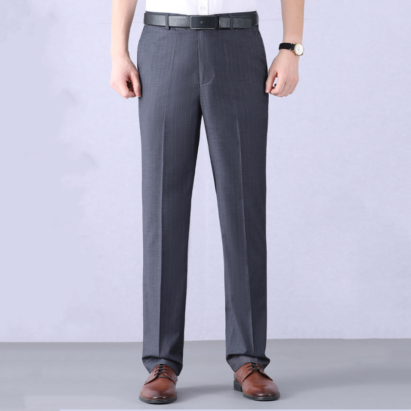 ✨Neu eingetroffen-Sparen Sie 50 %⏳Klassische, bequeme High-Waist-Hose mit geradem Schnitt für Herren