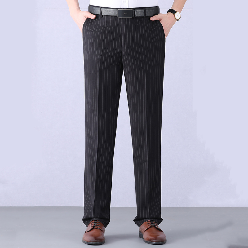 ✨Neu eingetroffen-Sparen Sie 50 %⏳Klassische, bequeme High-Waist-Hose mit geradem Schnitt für Herren