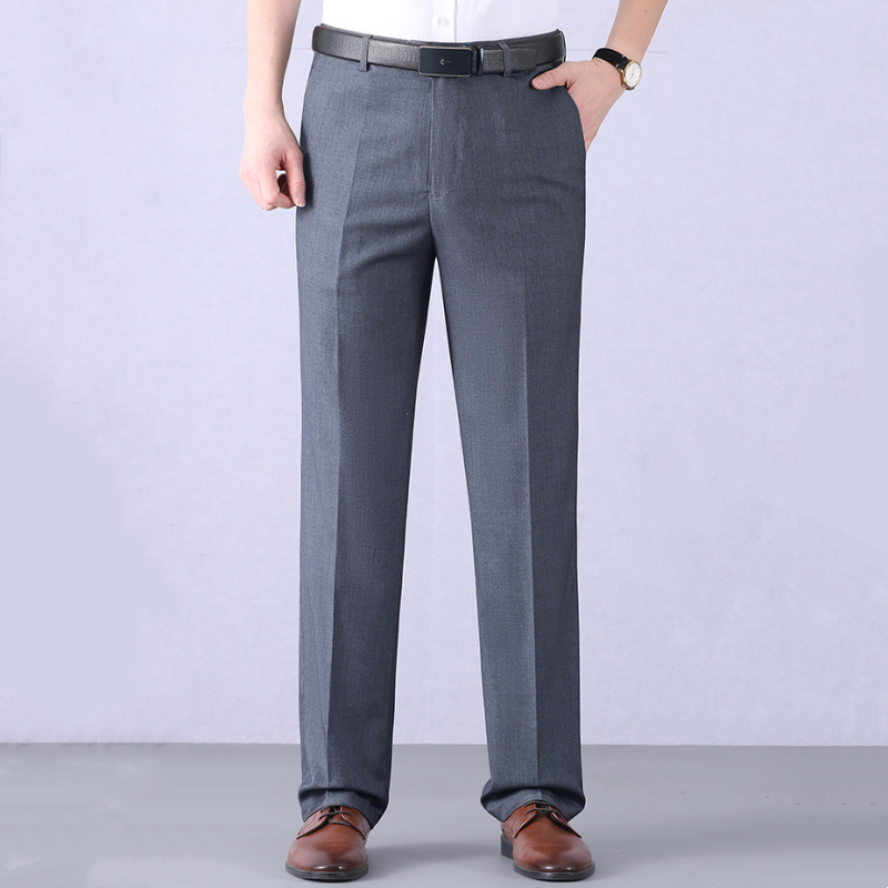 ✨Neu eingetroffen-Sparen Sie 50 %⏳Klassische, bequeme High-Waist-Hose mit geradem Schnitt für Herren