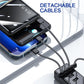 Großhandelspreise🚀Spiegeldesign, modisch und cool🔋Neue 20000-mAh-Powerbank mit großer Kapazität und integriertem Kabel