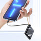 Großhandelspreise🚀Spiegeldesign, modisch und cool🔋Neue 20000-mAh-Powerbank mit großer Kapazität und integriertem Kabel