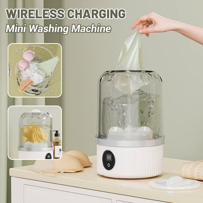 50% Rabatt 💥Mini-Waschmaschine mit kabelloser Ladefunktion