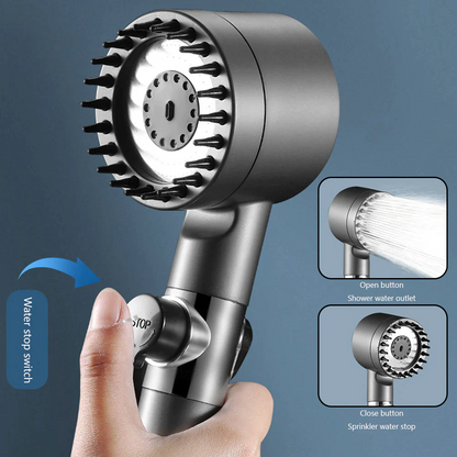 💧4-in-1-Multifunktions-Massageduschkopf💞