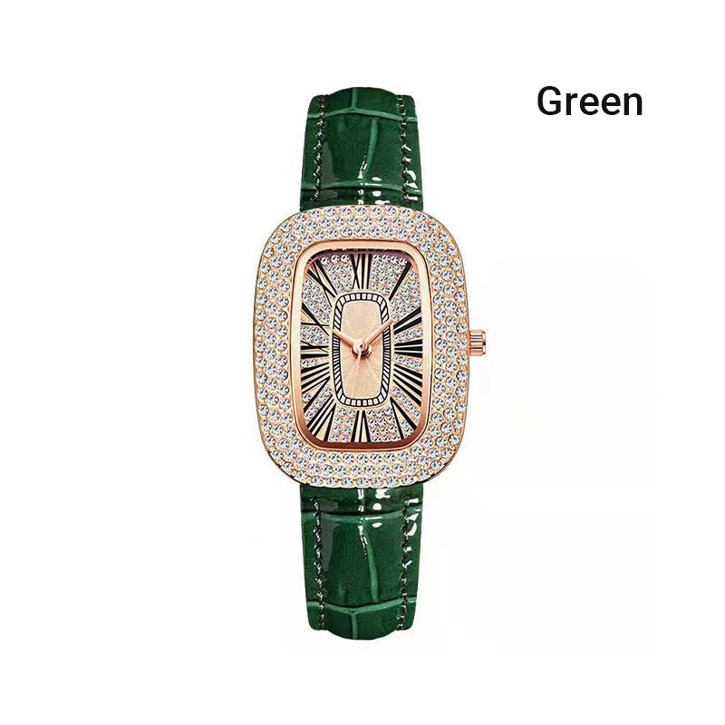 ⌚💎Frauen Platz Luxus Kristall Strass Diamant Uhren