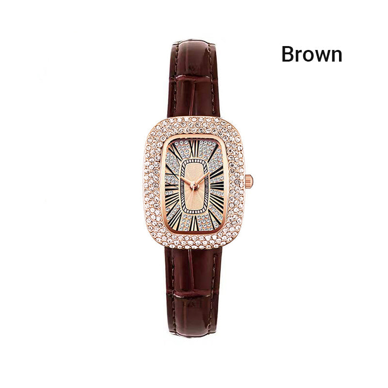 ⌚💎Frauen Platz Luxus Kristall Strass Diamant Uhren