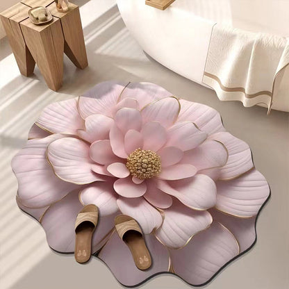 🪷3D-Blumen-Kieselgur-Saugmatte🌺Überraschungsrabatt 49 %🌼
