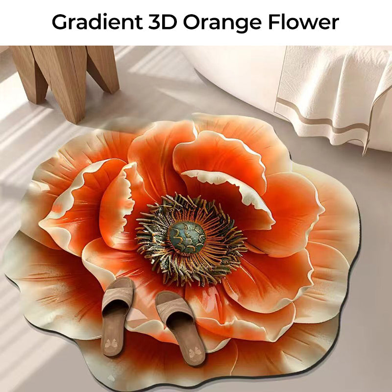 🪷3D-Blumen-Kieselgur-Saugmatte🌺Überraschungsrabatt 49 %🌼