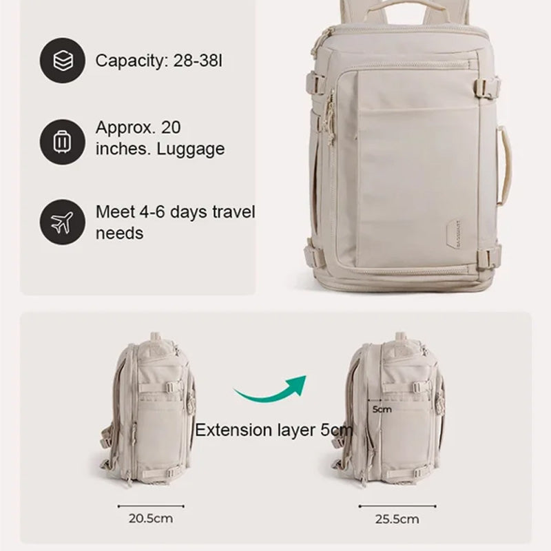 Box-Style Rucksack mit großem Fassungsvermögen🎒