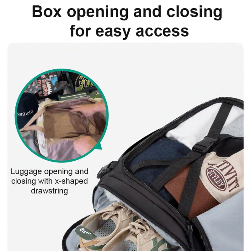 Box-Style Rucksack mit großem Fassungsvermögen🎒