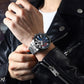 ⏳Befristetes Sonderangebot⌛⌚Herrenuhr mit Quarz-Stahlband