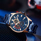 ⏳Befristetes Sonderangebot⌛⌚Herrenuhr mit Quarz-Stahlband