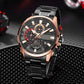 ⏳Befristetes Sonderangebot⌛⌚Herrenuhr mit Quarz-Stahlband