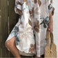 🌺2025 Neu eingetroffen - 50% OFF🌺Bequemes, lockeres, bedrucktes Shirt-Kleid für Damen