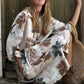 🌺2025 Neu eingetroffen - 50% OFF🌺Bequemes, lockeres, bedrucktes Shirt-Kleid für Damen