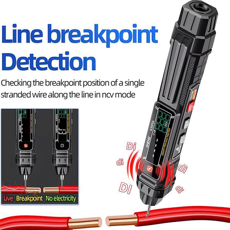 🛡️Tragbares Digital-Stiftmultimeter mit hoher Genauigkeit