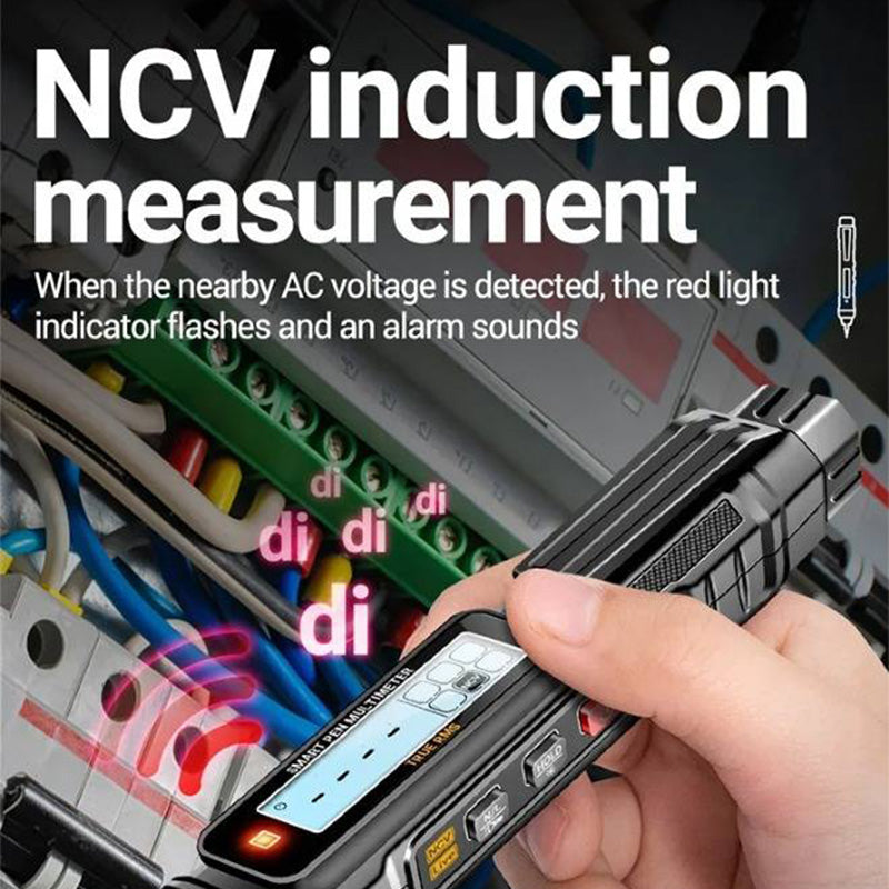 🛡️Tragbares Digital-Stiftmultimeter mit hoher Genauigkeit