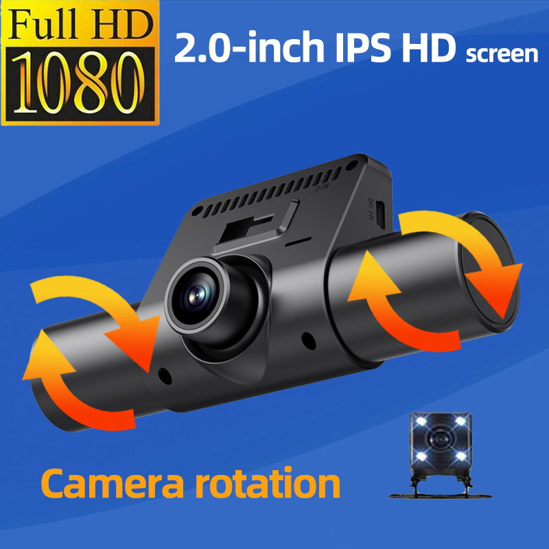 🚘 Begrenzte Zeit halber Preis - 1080P 4 Kanal Autokamera mit Nachtsicht